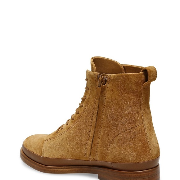 NWT! Vince women suede cooper lace-up boots booties - Picture 5 of 9
